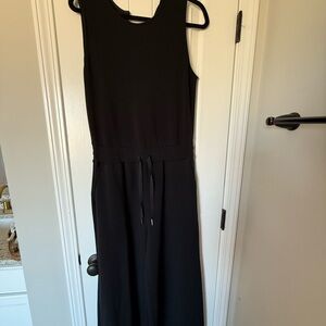 SPANX Black Sleeveless Jumpsuit